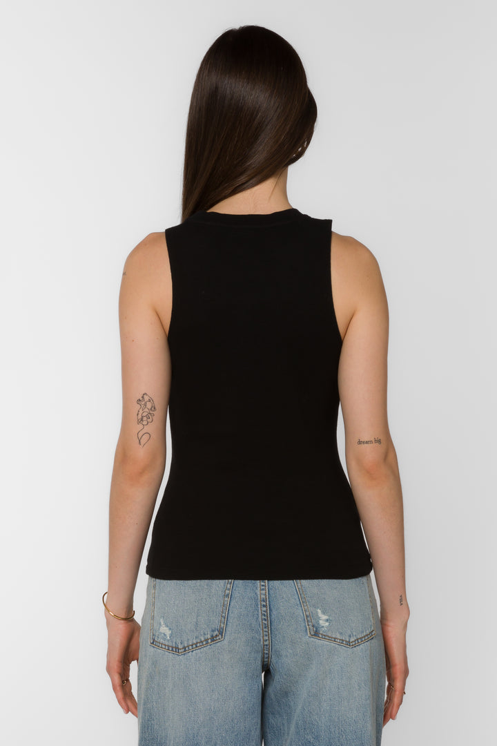 Tibby Black Tank - Tops - Velvet Heart Clothing