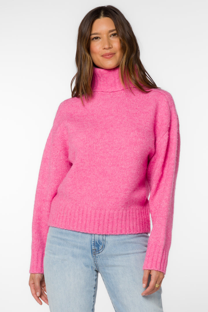 Tillie Pink Sweater - Sweaters - Velvet Heart Clothing