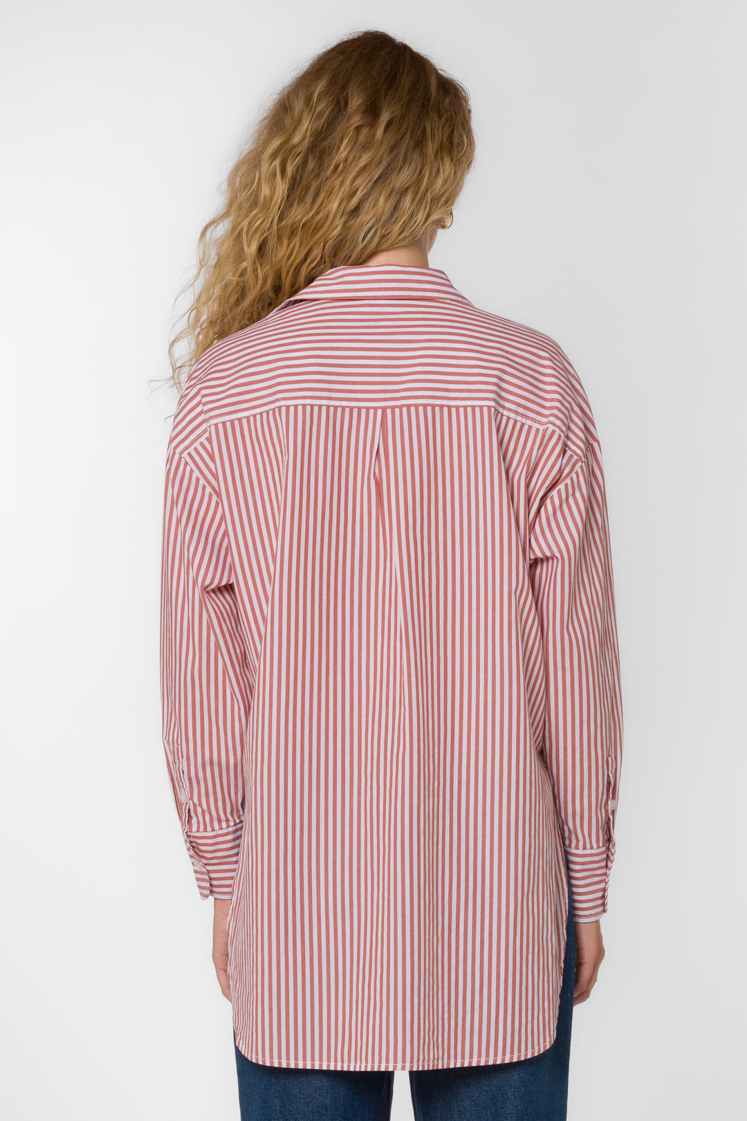 Waylor Pinecone Stripe Shirt - Tops - Velvet Heart Clothing