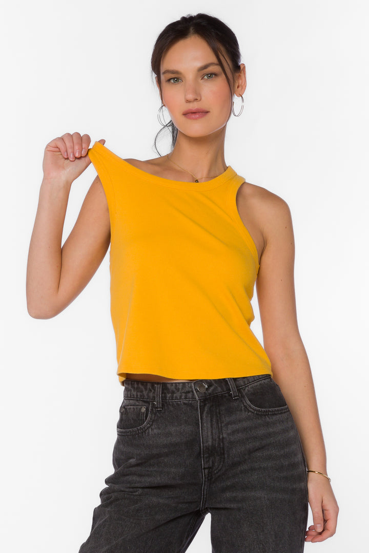 Weston Mango Top - Tops - Velvet Heart Clothing