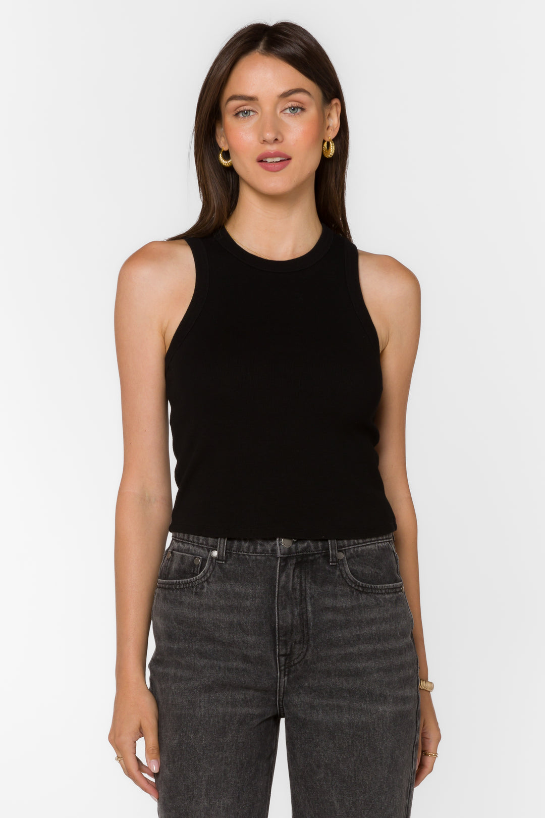 Weston Black Top - Tops - Velvet Heart Clothing