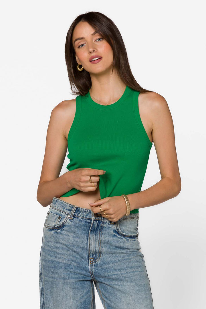 Weston Bright Green Top - Tops - Velvet Heart Clothing