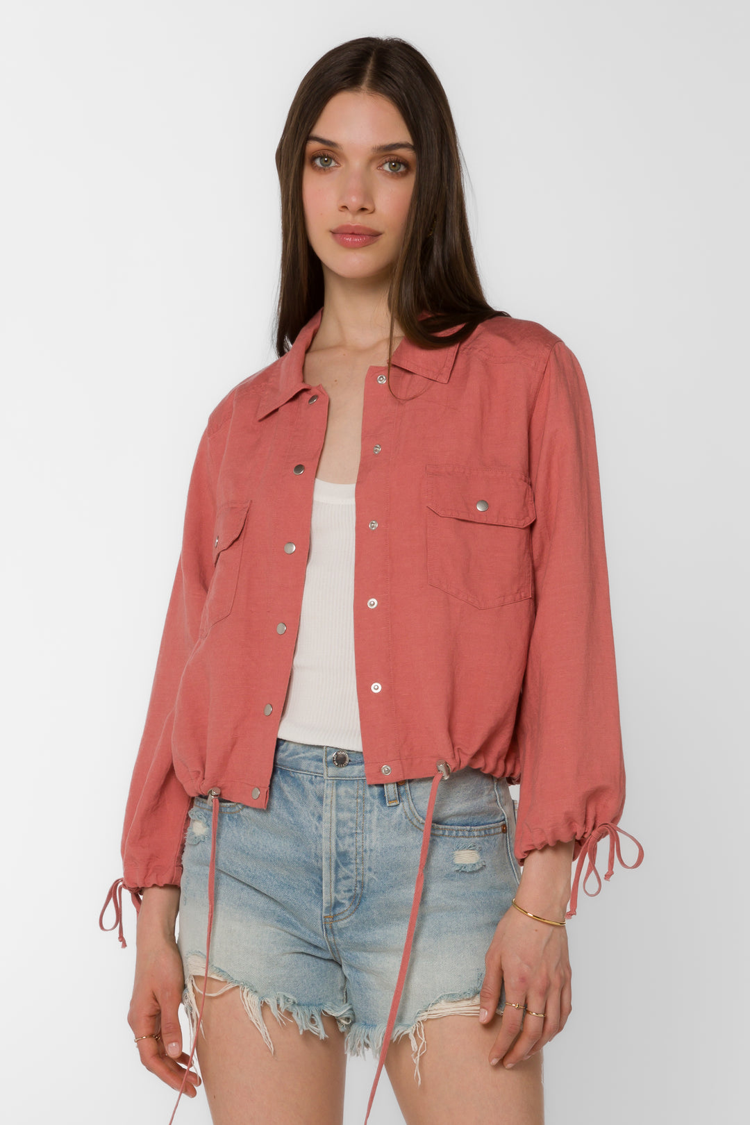 Zora Canyon Rose Jacket - Jackets & Outerwear - Velvet Heart Clothing